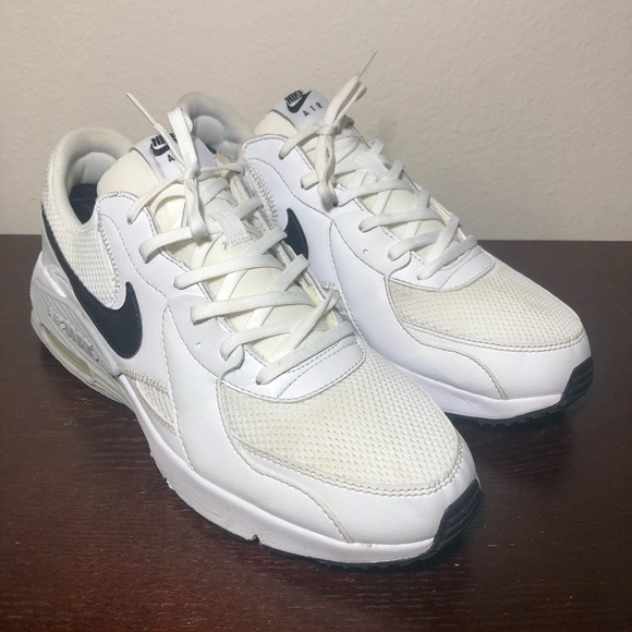 Nike Air Max Excee White Black Grey Running Casual Shoes Sneakers CD4165-100 - Picture 3 of 10